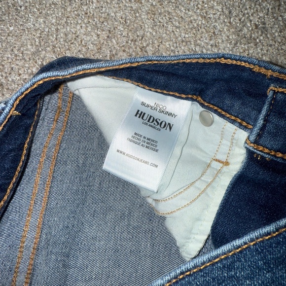 Dark wash Hudson super skinny Nico jeans - Picture 5 of 5